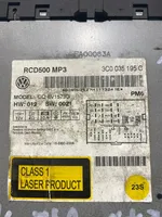 Volkswagen Touran I Radio/CD/DVD/GPS-pääyksikkö 3C0035195C