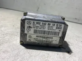 Mercedes-Benz ML W163 ESP acceleration yaw rate sensor A0025428918