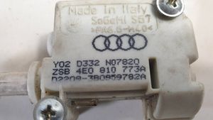 Audi A8 S8 D3 4E Verrouillage du bouchon du réservoir de carburant 4E0810773A