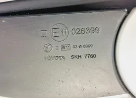 Toyota Avensis T270 Elektryczne lusterko boczne drzwi przednich 8790905390B1