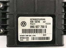 Volkswagen PASSAT B6 Vaihdelaatikon ohjainlaite/moduuli 09G927750S