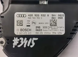 Audi A6 S6 C7 4G Licznik / Prędkościomierz 4G8920932Q