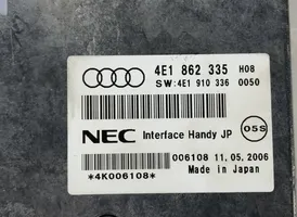 Audi A6 S6 C6 4F Sterownik / Moduł sterujący telefonem 4E1862335