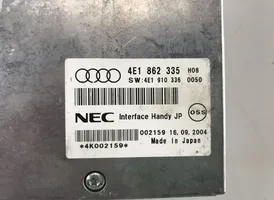 Audi A6 S6 C6 4F Telefono valdymo blokas 4E1862335