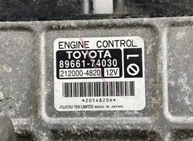Toyota iQ Moottorin ohjainlaite/moduuli 89661-74030