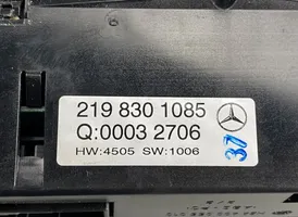 Mercedes-Benz CLS C219 Centralina del climatizzatore 2198301085