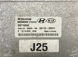Hyundai Sonata Calculateur moteur ECU 39110-25071