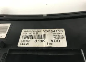 Volkswagen Golf V Tachimetro (quadro strumenti) 1K0920870K