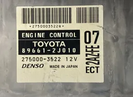 Toyota Previa (XR30, XR40) II Calculateur moteur ECU 89661-2J010