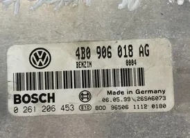 Volkswagen PASSAT B5 Moottorin ohjainlaite/moduuli 4B0906018AG