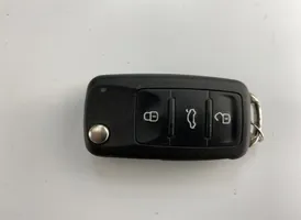 Volkswagen Golf VI Zündschlüssel / Schlüsselkarte 5K0837202S