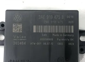 Volkswagen PASSAT B7 Sterownik / Moduł parkowania PDC 3AE919475B