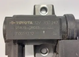 Toyota RAV 4 (XA40) Elettrovalvola turbo 25819-0R012