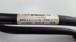 BMW 3 F30 F35 F31 Tuyau de refroidissement d'huile de boîte de vitesses 8519143-03