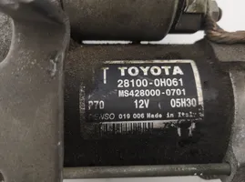 Toyota Avensis T250 Rozrusznik 281000H061