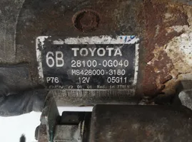 Toyota Avensis T250 Rozrusznik 281000G040