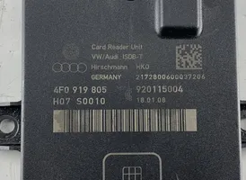 Audi A6 S6 C6 4F Sterownik / Moduł sterujący telefonem 4F0919805