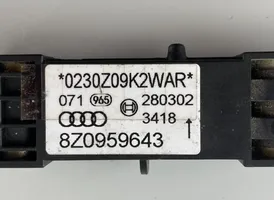 Audi A2 Turvatyynyn törmäysanturi 8Z0959643