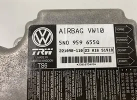 Volkswagen PASSAT B7 Oro pagalvių valdymo blokas 5N0959655Q