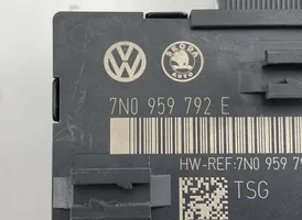 Volkswagen Sharan Unité de commande module de porte 7N0959792E