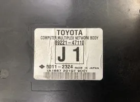 Toyota Prius (XW30) Module de contrôle carrosserie centrale 89221-47110