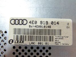 Audi A8 S8 D3 4E Unità di navigazione lettore CD/DVD 4E0919014