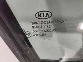 KIA Sportage Aizmugurējais virsbūves sānu stikls 