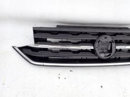 Volkswagen T-Cross Grille calandre supérieure de pare-chocs avant 2GM853653A