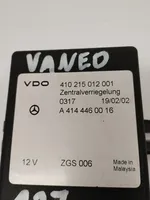 Mercedes-Benz Vaneo W414 Sterownik / Moduł centralnego zamka A4144460016