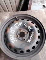 Renault Megane I R15 steel rim 