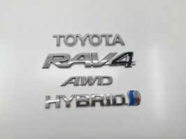 Toyota RAV 4 (XA40) Gamintojo ženkliukas/ modelio raidės 
