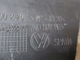 Volkswagen Sharan Aizmugurējā bufera montāžas kronšteins 7N0807863