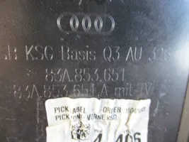 Audi Q3 F3 Grotelės priekinės 83A853651A