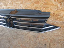 Volkswagen PASSAT B8 Maskownica / Grill / Atrapa górna chłodnicy 3G0853651BL