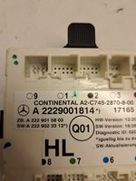 Mercedes-Benz C AMG W205 Oven ohjainlaite/moduuli A2229001814