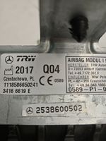 Mercedes-Benz GLC X253 C253 Airbag del passeggero A2538600502