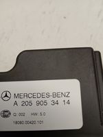 Mercedes-Benz C W205 Įtampos keitiklis/ keitimo modulis A2059053414