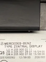 Mercedes-Benz C W205 Monitor / wyświetlacz / ekran A2059002211