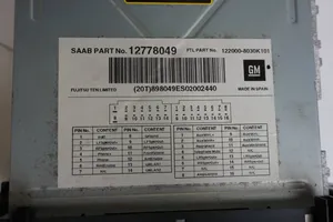 Saab 9-5 Panel / Radioodtwarzacz CD/DVD/GPS 12778049