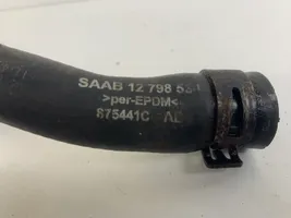 Saab 9-3 Ver2 Tubo flessibile del liquido di raffreddamento del motore 12792591