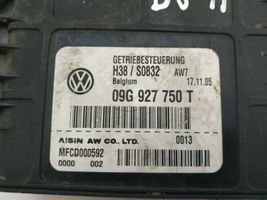 Volkswagen PASSAT B6 Vaihdelaatikon ohjainlaite/moduuli 09G927750T