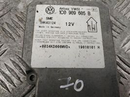 Volkswagen PASSAT B5 Module de contrôle airbag 1C0909605B
