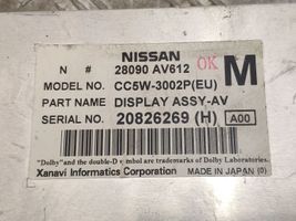 Nissan Primera Écran / affichage / petit écran 28090AV612