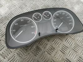 Peugeot 307 Compteur de vitesse tableau de bord 9646742480
