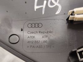 Audi A8 S8 D4 4H Rivestimento estremità laterale del cruscotto 4H2857086