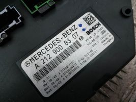 Mercedes-Benz E W212 Saugiklių dėžė (komplektas) A2129008307