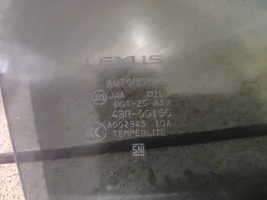 Lexus NX Pagrindinis galinių durų stiklas 43R00150