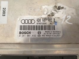 Audi A8 S8 D2 4D Calculateur moteur ECU 4D0907401B