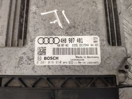 Audi A8 S8 D4 4H Centralina/modulo del motore 4H0907401