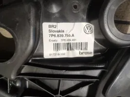 Volkswagen Touareg II Mécanisme lève-vitre de porte arrière avec moteur 7P6839755A